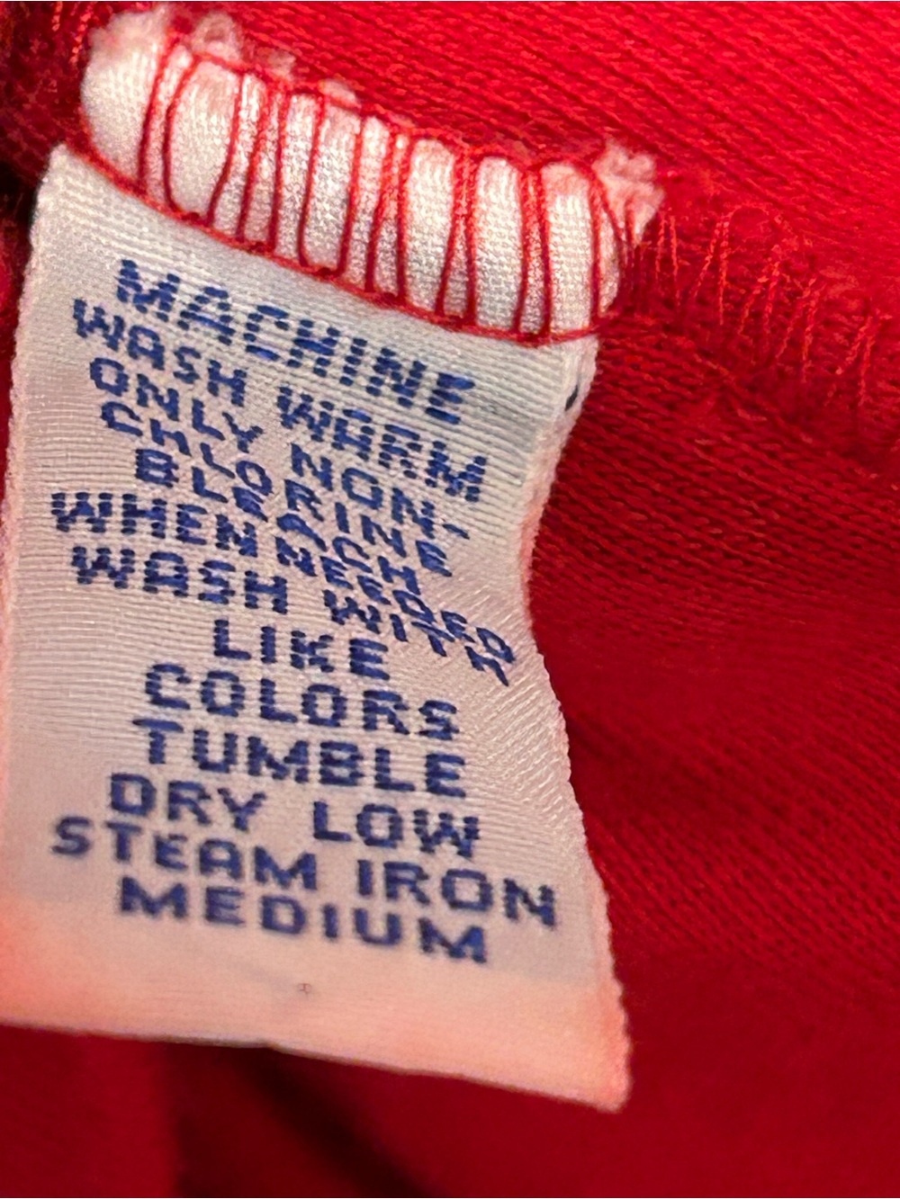 Polo Ralph Lauren Mens Designer Red 100% Cotton Short Sleeve Polo Shirt Sz XL - Picture 6 of 6